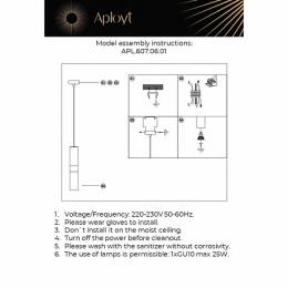 Подвесной светильник Aployt Mireil APL.607.06.01  - 2 купить