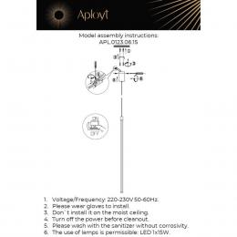 Подвесной светодиодный светильник Aployt Gabi APL.0123.06.15  - 2 купить