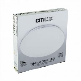 Потолочный светодиодный светильник Citilux Симпла CL714R36N  - 2 купить