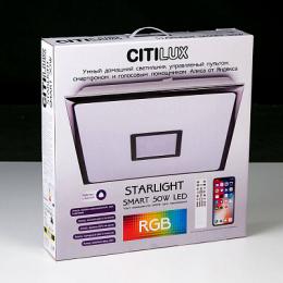 Потолочный светодиодный светильник Citilux Старлайт Смарт CL703AK80G  - 11 купить