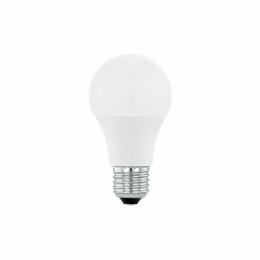 Лампа светодиодная диммируемая Eglo E27 10W 4000K матовая 11562  купить