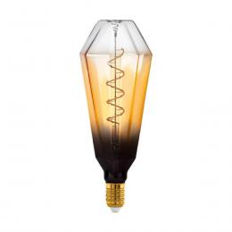 Лампа светодиодная диммируемая Eglo E27 4W 1700K желтая 110236  купить