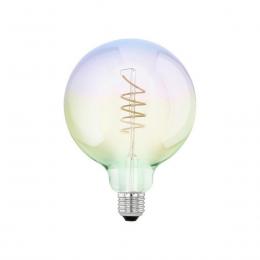 Лампа светодиодная диммируемая Eglo E27 4W 2000К разноцветная 110208  купить