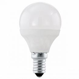 Лампа светодиодная Eglo E14 4W 3000K матовая 11419  купить