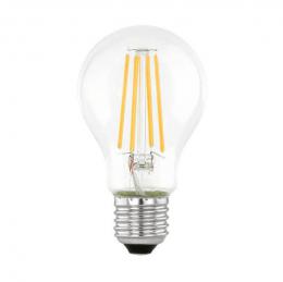 Изображение продукта Лампа светодиодная Eglo E27 7W 3000К прозрачная 110187 