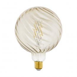 Лампа светодиодная филаментная диммируемая Eglo E27 2,5W 2200K янтарь 110117  купить