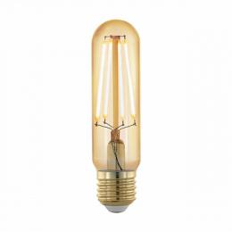 Изображение продукта Лампа светодиодная филаментная диммируемая Eglo E27 4W 1700К золотая 11697 