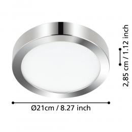 Изображение продукта Потолочный светодиодный светильник Eglo FUEVA 5 900641 
