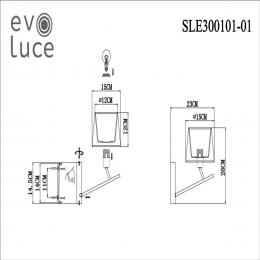 Бра Evoluce Denice SLE300101-01  - 2 купить