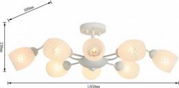 Потолочная люстра F-Promo Cluster 2266-8U  - 4 купить