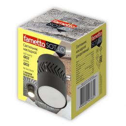 Изображение продукта Потолочный светильник Fametto Sotto DLC-S617 GX53 Black UL-00009787 