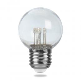 Изображение продукта Лампа светодиодная Feron E27 1W 2700K прозрачная LB-378 41918 