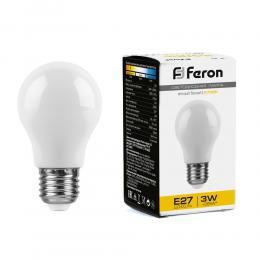 Изображение продукта Лампа светодиодная Feron E27 3W матовая LB-375 38266 