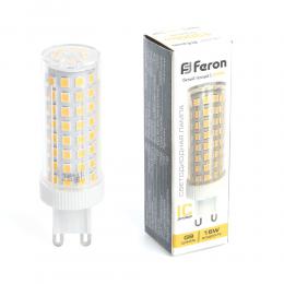 Изображение продукта Лампа светодиодная Feron G9 15W 2700K прозрачная LB-437 38212 