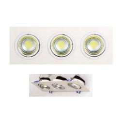 Встраиваемый светодиодный светильник Horoz Adriana 3X5W 2700К белый 016-021-0015 HRZ00000252  купить