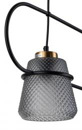 Подвесной светильник Indigo Astratto 11016/2P Black V000157  - 3 купить