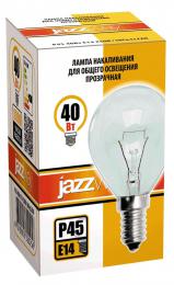 Лампа накаливания Jazzway E14 40W 2700K прозрачная 3320256  купить