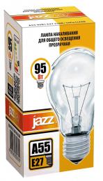 Лампа накаливания Jazzway E27 95W 2700K прозрачная 2859310  купить