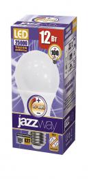 Лампа светодиодная диммируемая Jazzway E27 12W 3000K матовая 2855879  купить