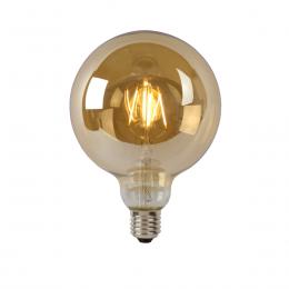 Изображение продукта Лампа светодиодная Lucide E27 8W 2700K янтарная 49070/08/62 