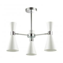 Lumion 3661/3C MODERNI LN18 153 хром/матовый белый Люстра потолочная E14 3*60W 220V QUINN 