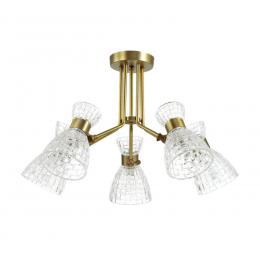 Lumion 3704/5C COMFI LN19 242 античная бронза Люстра потолочная E14 5*40W 220V JACKIE 