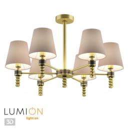 Lumion 4429/6C NEOCLASSI LN20 183 античная латунь, бежевый Люстра потолочная E14 6*40W 220V MONTANA  - 5 купить