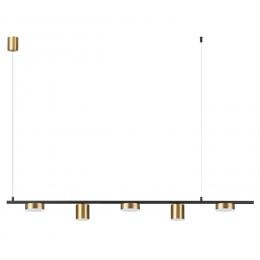 Lumion 6532/57L LEDIO LN23 029 чёрный, латунь Светильник подвесной LED 57W 3000-6000K 2171Лм 220V FLINT  купить