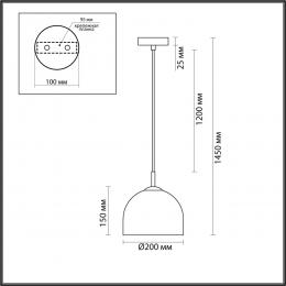 Lumion 6551/1 SUSPENTIONI LN23 200 матовое золото Подвес E14 1*40W 220V ELLIE  - 2 купить