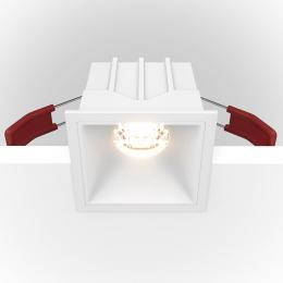 Встраиваемый светильник Maytoni Alfa LED DL043-01-10W3K-SQ-W  - 4 купить