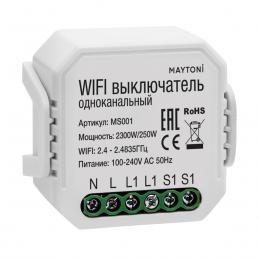 Wi-Fi выключатель одноканальный Maytoni Technical Smart home MS001  - 1 купить