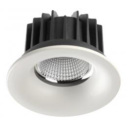 Novotech 357602 SPOT NT18 277 белый Встраиваемый светильник IP44 LED 3000K 10W 100-265V DRUM  купить