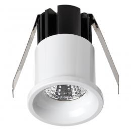 Novotech 357698 SPOT NT18 293 белый Встраиваемый светильник IP20 LED 3000K 3W 160-265V DOT  купить