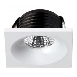 Novotech 357701 SPOT NT18 293 белый Встраиваемый светильник IP20 LED 3000K 3W 160-265V DOT  купить