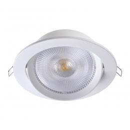 Novotech 358000 SPOT NT19 279 белый Встраиваемый поворотный светильник IP20 LED 3000К 20W 85-265V STERN  - 1 купить