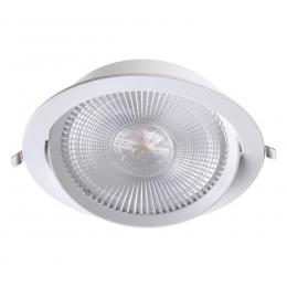 Novotech 358001 SPOT NT19 279 белый Встраиваемый поворотный светильник IP20 LED 3000К 30W 85-265V STERN  - 1 купить