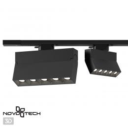 Novotech 358324 PORT NT19 117 черный Светильник трековый однофазный трехжильный IP33 LED 4000К 25W 110-265V EOS  - 4 купить