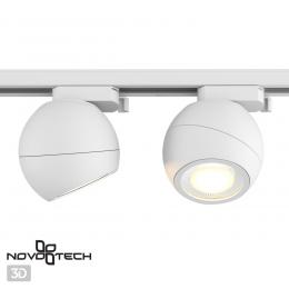 Novotech 358353 PORT NT20 070 белый Светильник трековый однофазный трехжильный IP20 LED 4000K 12W 85-265V BALL  - 5 купить