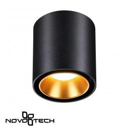 Novotech 358485 OVER NT20 234 черный/золото Светильник накладной IP20 LED 10W 220V RECTE  - 4 купить