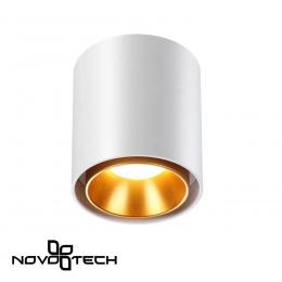 Novotech 358486 OVER NT20 234 белый/золото Светильник накладной IP20 LED 4000K 10W 220V RECTE  - 4 купить