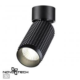 Novotech 358507 OVER NT21 229 черный Светильник накладной светодиодный IP20 LED 4000K 12W 220V MAIS LED  - 4 купить