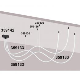 Novotech 359142 KONST NT23 190 черный База для накладного монтажа светильников 359128-359133 IP20 40-120W 170-265V RAMO  - 4 купить