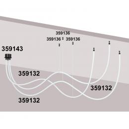 Novotech 359143 KONST NT23 191 черный База для накладного монтажа светильников 359128-359133 IP20 40-120W 170-265V RAMO  - 5 купить