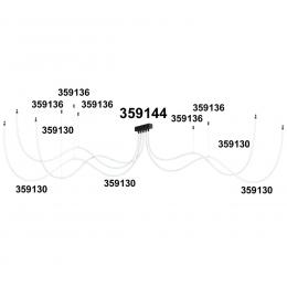 Novotech 359144 KONST NT23 190 черный База для накладного монтажа светильников 359128-359133 IP20 70-200W 170-265V RAMO  - 4 купить