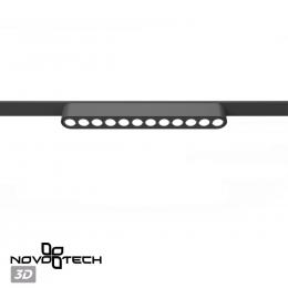 Novotech 359242 SHINO NT23 047 черный Трековый светильник для низковольтного шинопровода IP20 LED 12W 48V 1140Лм 3000К SMAL  - 6 купить