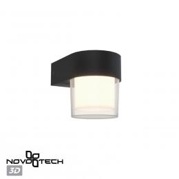 Novotech 359297 STREET NT24 000 черный Светильник ландшафтный настенный IP65 LED 5W 4000K 175-265V OPAL  - 4 купить