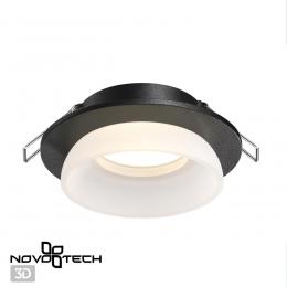 Novotech 370721 SPOT NT21 319 черный Светильник встраиваемый IP20 GU10 9W 235V LIRIO  - 4 купить