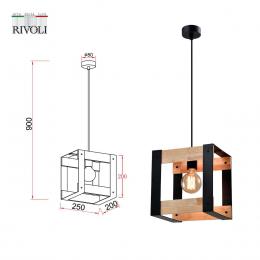 Подвесной светильник Rivoli Eve 5144-201 Б0054982  - 2 купить
