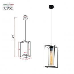 Подвесной светильник Rivoli Luna 5148-201 Б0054978  - 2 купить