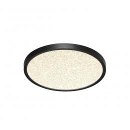 Настенно-потолочный светодиодный светильник Sonex Mitra Omega Black 7662/24L  купить
